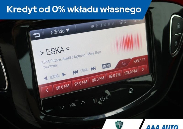Opel Adam cena 30000 przebieg: 103284, rok produkcji 2014 z Ełk małe 121